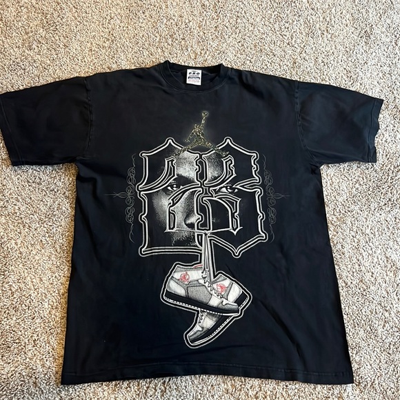 Vintage Michael Jordan 90's Large Graphic Tshirt Size 2XL - Picture 1 of 8